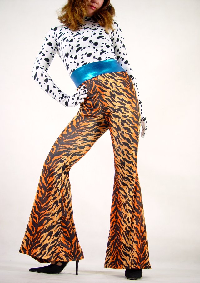 Spotty Dog Leopard Lycra Catsuit